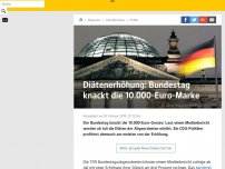 Bild zum Artikel: Diätenerhöhung: Bundestag knackt die 10.000-Euro-Marke