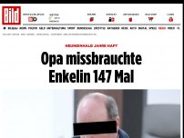 Bild zum Artikel: Neun Jahre Haft - Opa missbrauchte Enkelin 147 Mal