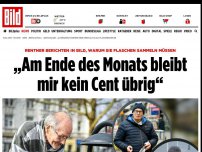 Bild zum Artikel: Rentner sammeln Flaschen - „Am Ende des Monats bleibt mir kein Cent übrig“