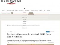 Bild zum Artikel: 6436 Euro fürs rechte Nichtstun