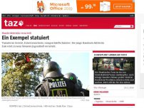 Bild zum Artikel: Hambi-Aktivistin verurteilt: Ein Exempel statuiert