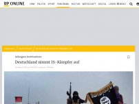 Bild zum Artikel: Gefangene Dschihadisten: Deutschland nimmt IS-Kämpfer auf