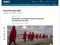 Bild zum Artikel: EU-Staaten verschieben massiven Ausbau des Grenzschutzes bis 2027