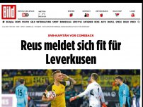 Bild zum Artikel: BVB-Kapitän vor Comeback - Reus meldet sich fit für Leverkusen
