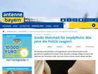 Bild zum Artikel: Große Mehrheit für Impfpflicht: Wie jetzt die Politik reagiert