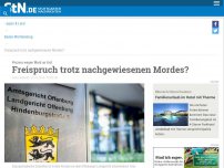 Bild zum Artikel: Prozess wegen Mord an Arzt: Freispruch trotz nachgewiesenen  Mordes?