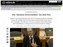 Bild zum Artikel: EU-Urheberrechtsreform: Das 'absolute Unverständnis' des Axel Voss