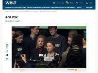 Bild zum Artikel: Klimaaktivistin Greta Thunberg spricht bei der EU
