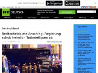 Bild zum Artikel: Breitscheidplatz-Anschlag: Regierung schob heimlich Tatbeteiligten ab