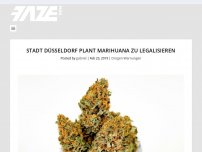 Bild zum Artikel: Stadt Düsseldorf plant Marihuana zu legalisieren