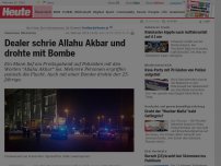 Bild zum Artikel: Menschen flüchteten: Dealer schrie Allahu Akbar und drohte mit Bombe