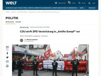 Bild zum Artikel: CDU wirft SPD Verstrickung in „Antifa-Sumpf“ vor