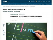 Bild zum Artikel: Wie Muslime die Schulen in Deutschland verändern