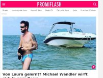 Bild zum Artikel: Von Laura gelernt? Michael Wendler wirft sich in sexy Pose!