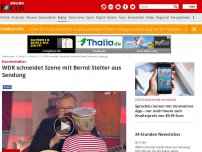 Bild zum Artikel: Karnevalseklat - WDR schneidet Szene mit Bernd Stelter aus Sendung