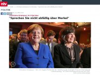 Bild zum Artikel: Christiane Amanpour im Interview: 'Sprechen Sie nicht abfällig über Angela Merkel'