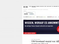 Bild zum Artikel: VW-Vorstand Hiltrud Werner warnt vor AfD in Ostdeutschland