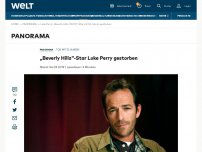 Bild zum Artikel: „Beverly Hills“-Star Luke Perry gestorben