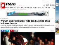 Bild zum Artikel: Politisch korrekt?: Warum eine Hamburger Kita den Fasching ohne Indianer feierte