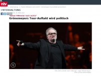 Bild zum Artikel: 'Keinen Millimeter nach rechts': Grönemeyers Tour-Auftakt wird politisch