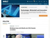 Bild zum Artikel: Brinkhaus kann sich Muslim als CDU-Kanzler vorstellen