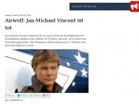 Bild zum Artikel: Airwolf: Jan-Michael Vincent ist tot