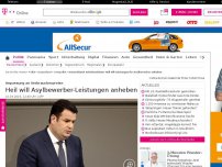Bild zum Artikel: Deutschland: Arbeitsminister Heil will Leistungen für Asylbewerber anheben