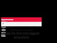 Bild zum Artikel: Frau im Zoo von Jaguar attackiert