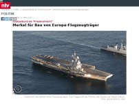 Bild zum Artikel: Staatenbund als 'Friedensmacht': Merkel für Bau von Europa-Flugzeugträger