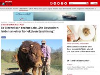 Bild zum Artikel: Er bekochte Merkel und Putin - Ex-Sternekoch rechnet ab: „Die Deutschen leiden an einer kollektiven Essstörung“