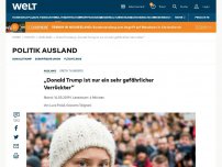 Bild zum Artikel: „Donald Trump ist nur ein sehr gefährlicher Verrückter“