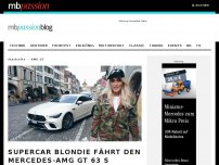 Bild zum Artikel: Supercar Blondie fährt den Mercedes-AMG GT 63 S 4MATIC+