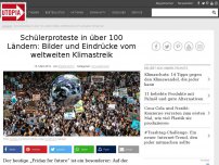 Bild zum Artikel: Schülerproteste in über 100 Ländern: Bilder und Eindrücke vom weltweiten Klimastreik