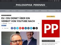 Bild zum Artikel: EU: CDU denkt über ein Verbot von Youtube nach