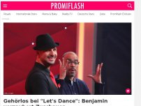 Bild zum Artikel: Gehörlos bei 'Let's Dance': Benjamin verzaubert Zuschauer