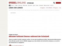 Bild zum Artikel: 'Fridays for Future': Altmaier kritisiert Demos während der Schulzeit