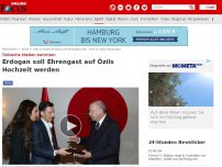 Bild zum Artikel: Türkische Medien berichten - Erdogan soll Ehrengast auf Özils Hochzeit werden