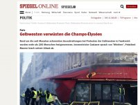 Bild zum Artikel: Paris: Gelbwesten verwüsten die Champs-Elysées