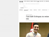 Bild zum Artikel: Özil lädt Erdogan zu seiner Hochzeit ein