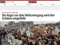 Bild zum Artikel: Die Angst vor dem Weltuntergang wird den Schülern eingeflößt