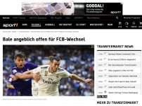 Bild zum Artikel: Bale angeblich offen für Bayern-Wechsel