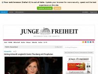 Bild zum Artikel: Göring-Eckardt: Greta Thunberg ist eine Prophetin