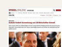 Bild zum Artikel: Diplomatie: SPD-Politiker Schneider nennt US-Botschafter Grenell einen 'Totalausfall'