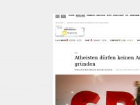 Bild zum Artikel: Atheisten dürfen keinen Arbeitskreis in der SPD gründen