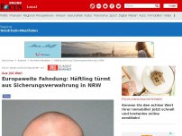 Bild zum Artikel: Bad JVA Werl - „Hochgefährlich und unberechenbar“: Häftling (31) türmt aus Sicherungsverwahrung in NRW