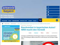 Bild zum Artikel: Rauchverbot in bayerischen Autos? NRW macht den Vorstoß