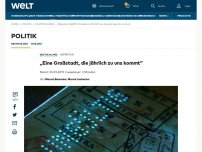 Bild zum Artikel: „Eine Großstadt, die jährlich zu uns kommt“