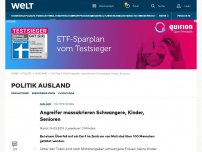 Bild zum Artikel: Angreifer massakrieren Schwangere, Kinder, Senioren