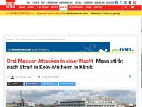 Bild zum Artikel: Todesdrama in Mülheim: 43-Jähriger stirbt nach Messerattacke auf dem Wiener Platz