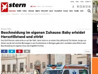 Bild zum Artikel: Bologna, Italien: Beschneidung im eigenen Zuhause: Baby erleidet Herzstillstand und stirbt